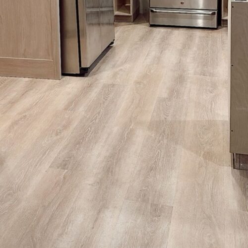 Luxury vinyl plank flooring